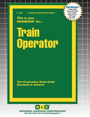 Train Operator by Passbooks Paperback Book
