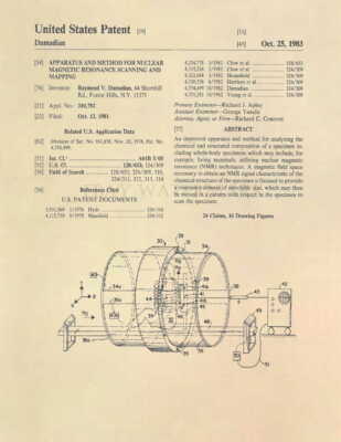 MRI Radiologist Radiology Patent Art Print - Radiology Doctor Medical Chemo -822