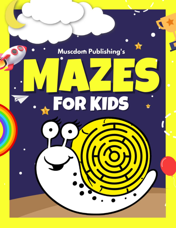 Mazes for Kids: 100+ Unique Fun and Challenging Maze Activity Book for Kids - Fe