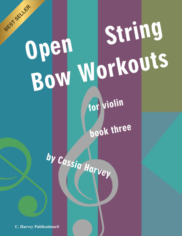 Open String Bow Workouts for Violin, Book Three
