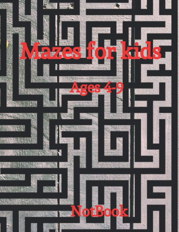 Mazes for Kids Ages 4-9: Mazes Activity Book | 4-6, 6-9 | Jigsaw Puzzle Game, 11