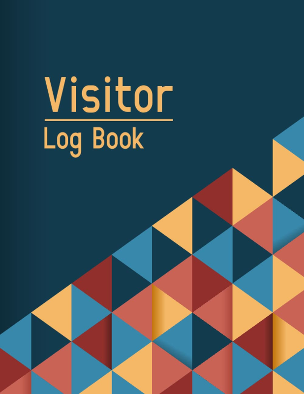 Visitor Log Book: Visitors Signing in Book for Business, Office, Security, Gym,