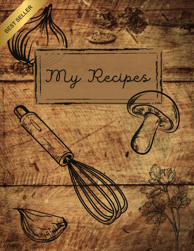 Recipes: Blank Recipe Book to Create Your Own Delicious Recipes | Do-It-Yourself