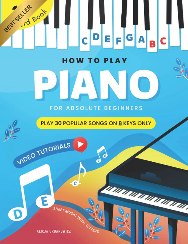 How to Play Piano for Absolute Beginners Easy Sheet Music with Letters