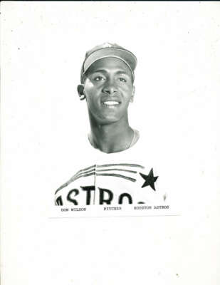 Don Wilson 1965 Houston Astros Team Issue 5x7 vintage photo