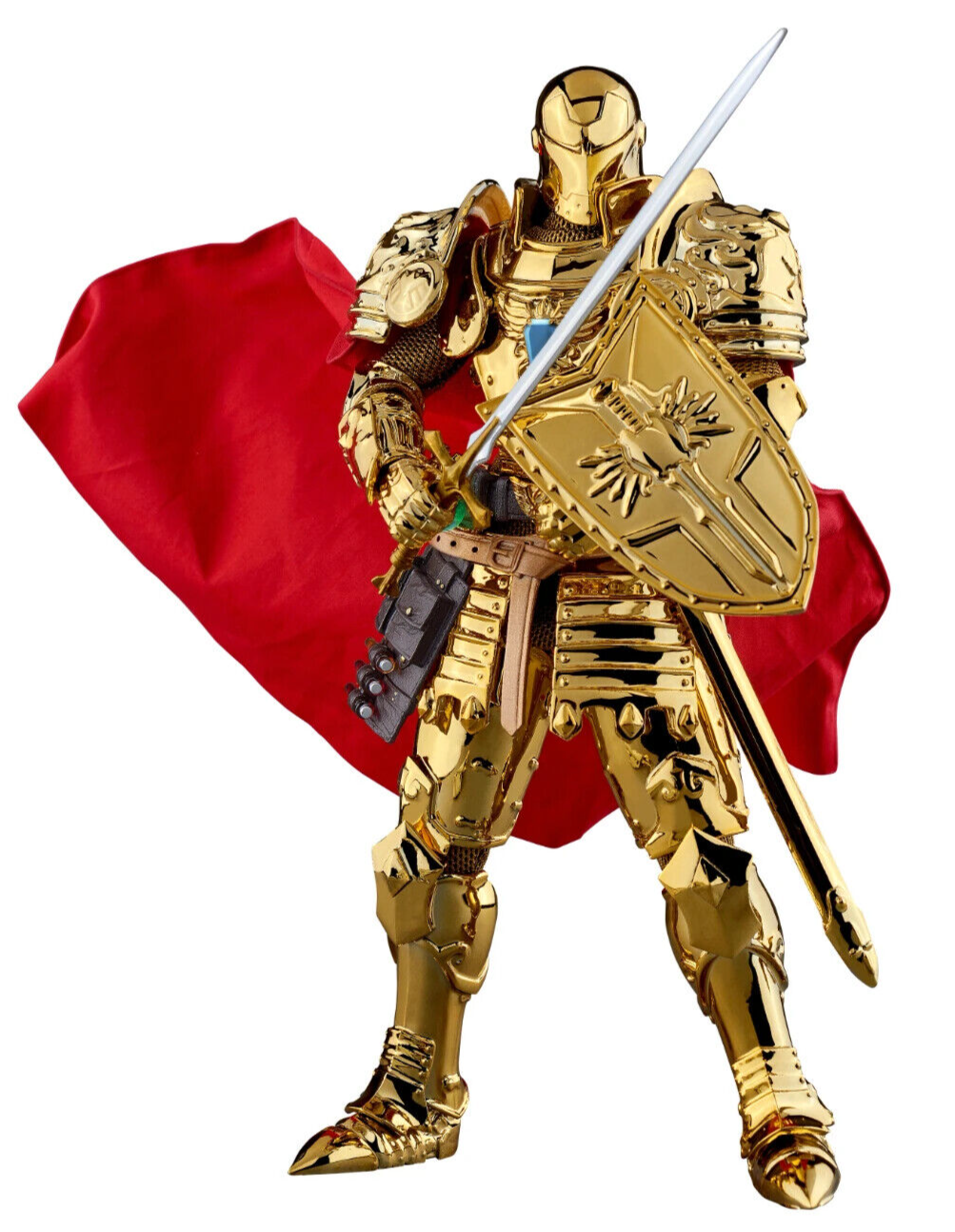 Beast Kingdom DAH Medieval Knight Iron Man Golden Armor PX 1 Beast Kingdom DAH Medieval Knight Iron Man Golden Armor PX 1