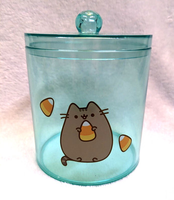 Used Halloween Pusheen Box Exclusive Candy Corn Theme Collectible Jar Gift Decor