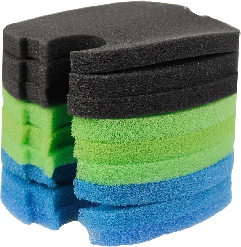 9 Pcs Replacement Aquarium Canister Filter Pads Compatible w