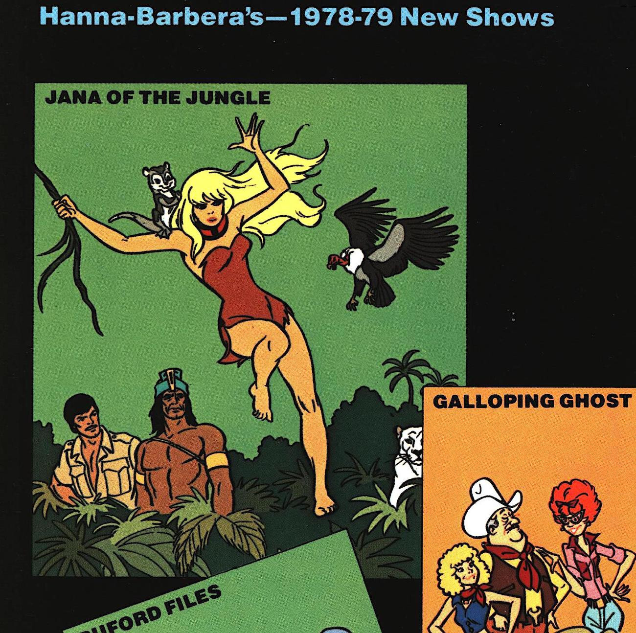 WONDERFUL RARE HANNA BARBERA ANIMATION 1978-79 NEW SHOWS