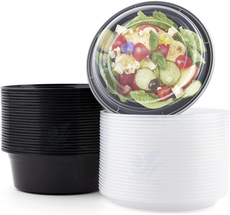 With Lid - Disposable Bowls - S