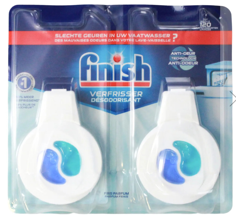 Finish Anti-Odour Vaporiser - 2 Pack