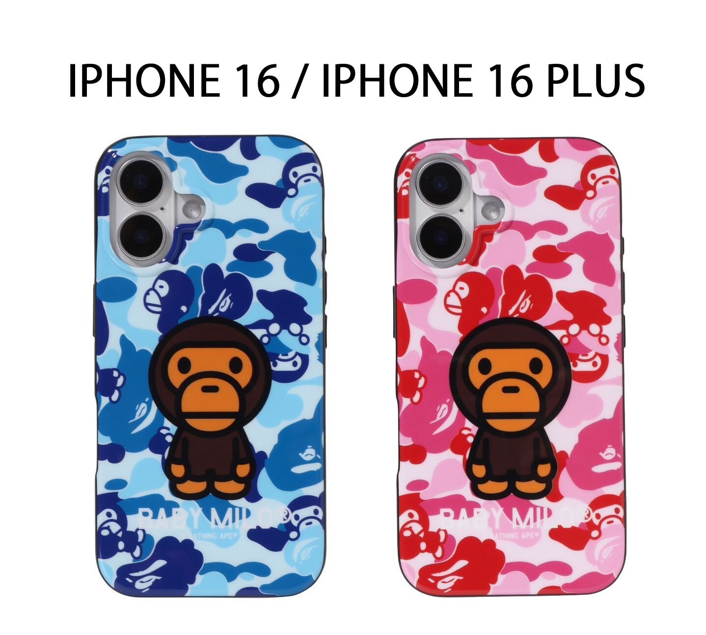 A BATHING APE iPhone 16 Pro ケース ABC CAMO IPHONE 16 PRO CASE – eu.bape.com