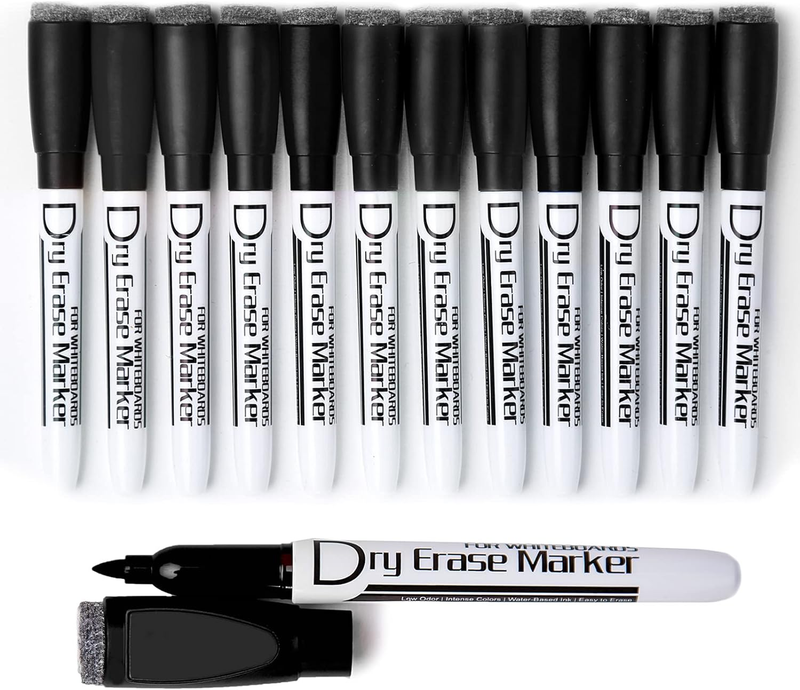 With Eraser Low Odor Fine Tip Whiteboard Pe