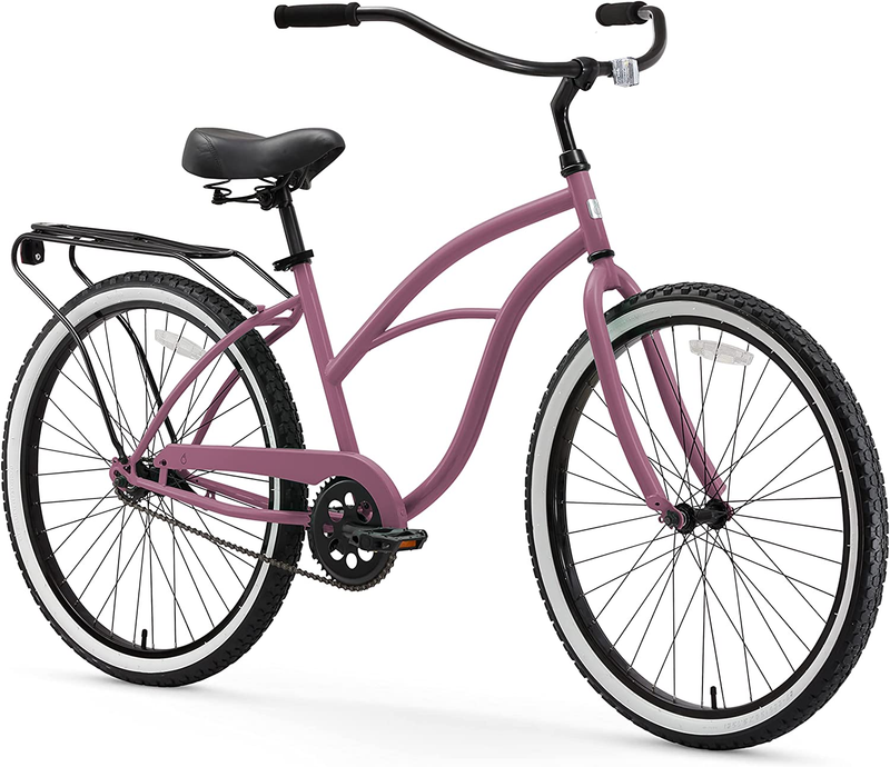 Sixthreezero around the Block Women'S Beach Cruiser Bike, 1/3/7/21 Speed Bicycle