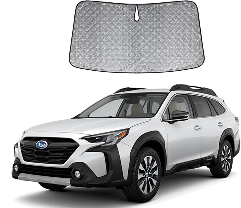 Patented Thick Windscreen Sunshade for Subaru Outback 2015-2025, 6-Layer Custom