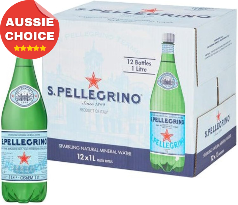 Sanpellegrino Sparkling Mineral Water 12 Pack 1000ml Refreshing Beverage