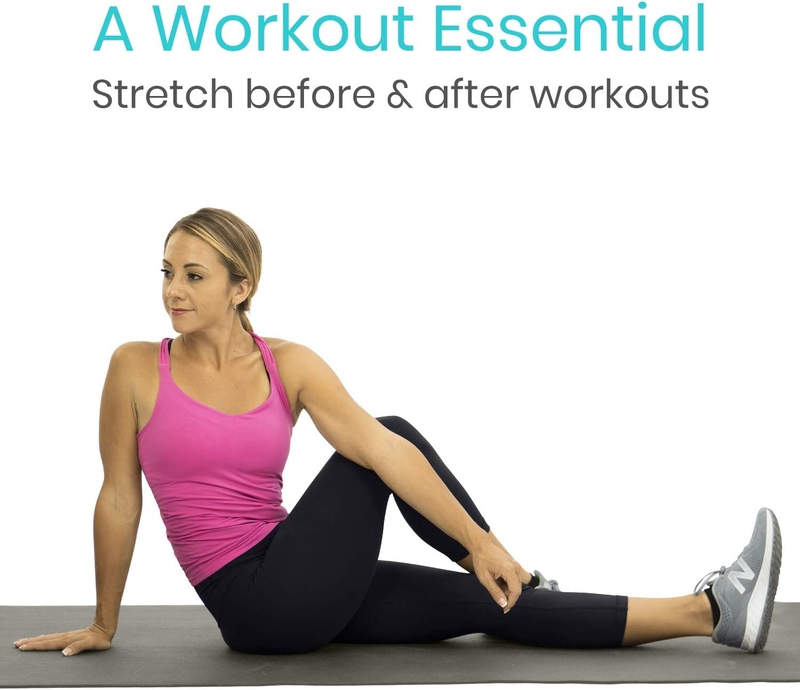 Workout Poster - Stretching Exercise - Stretch for Rehab, Gym, Home - Basi