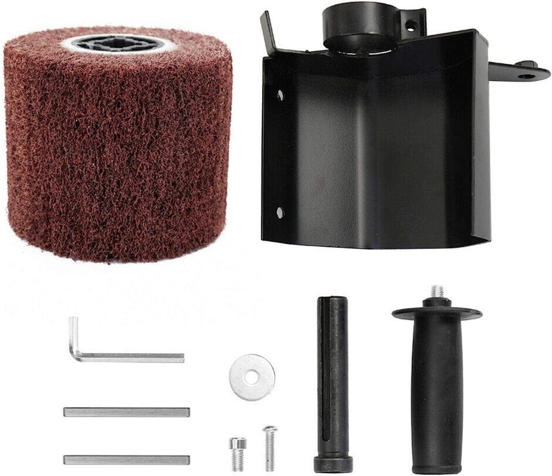 Handheld Metal Burnishing Machine Electric Sander Polisher Burnishing Wheels Woo
