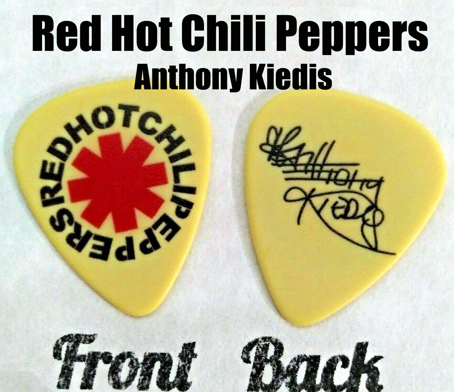 Red Hot Chili Peppers 2003年 ギターピック 1 Red Hot Chili Peppers Rock novelty Anthony K signature