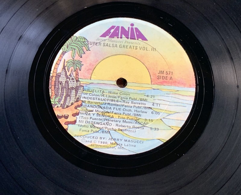 JERRY MASUCCI presents Salsa Greats Vol III 1980 FANIA US LP Latin