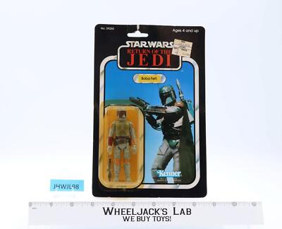 Boba Fett 77 Back-A TAIWAN Star Wars ROTJ 1983 Kenner Figure
