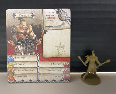 Cassius- Green Horde Survivor - Zombicide - CMON - Board Game