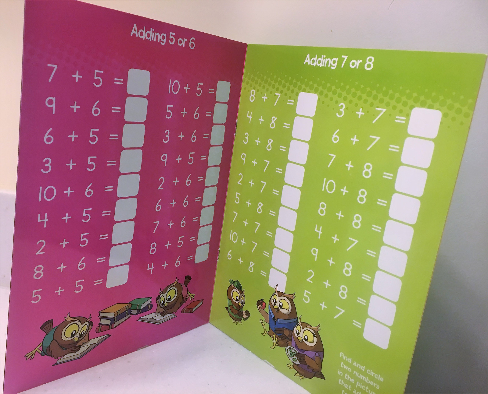 WIPE CLEAN ADDITION PRACTICE WORKBOOK WIPE OFF Grade 1 home school learn first