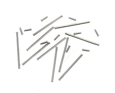 10 SET 18MM TUBE FRICTION PINS FOR FIXING SEIKO FLIP LOCK WATCH BAND CLASP STEEL