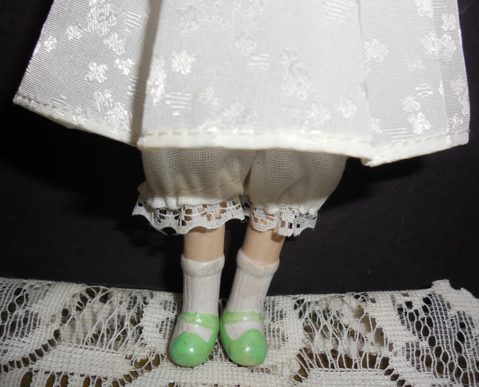 Porcelain & Material Doll 7
