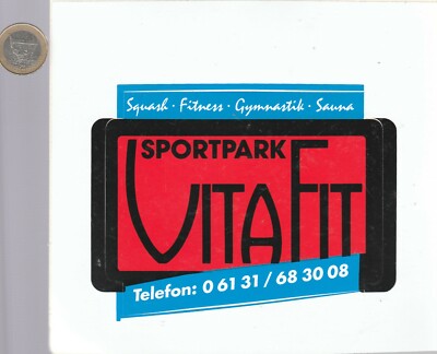 Autocollant. Sport. VITAFIT Sportpark