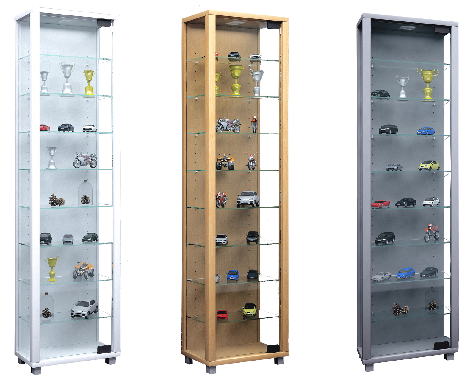 toy glass display cabinet