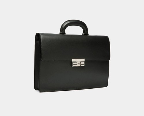 BALLY ブラック レザー ヴィンテージ アタッシュケース 8961 BALLY(バリー) / アタッシュケース/レザー/BLK/無地 | 中古品の