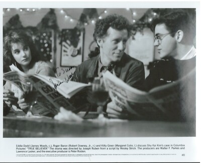 James Woods. 8x10 signed photo from True Believer.