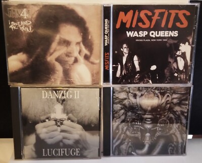 Misfits Danzig cd  Lot Wasp Queens Live Lucifuge How The Gods Kill 