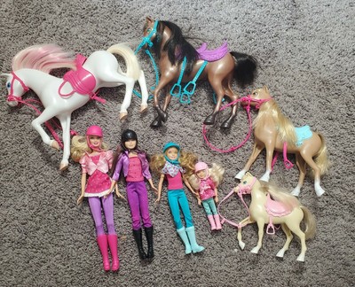 barbie sisters horse adventure set