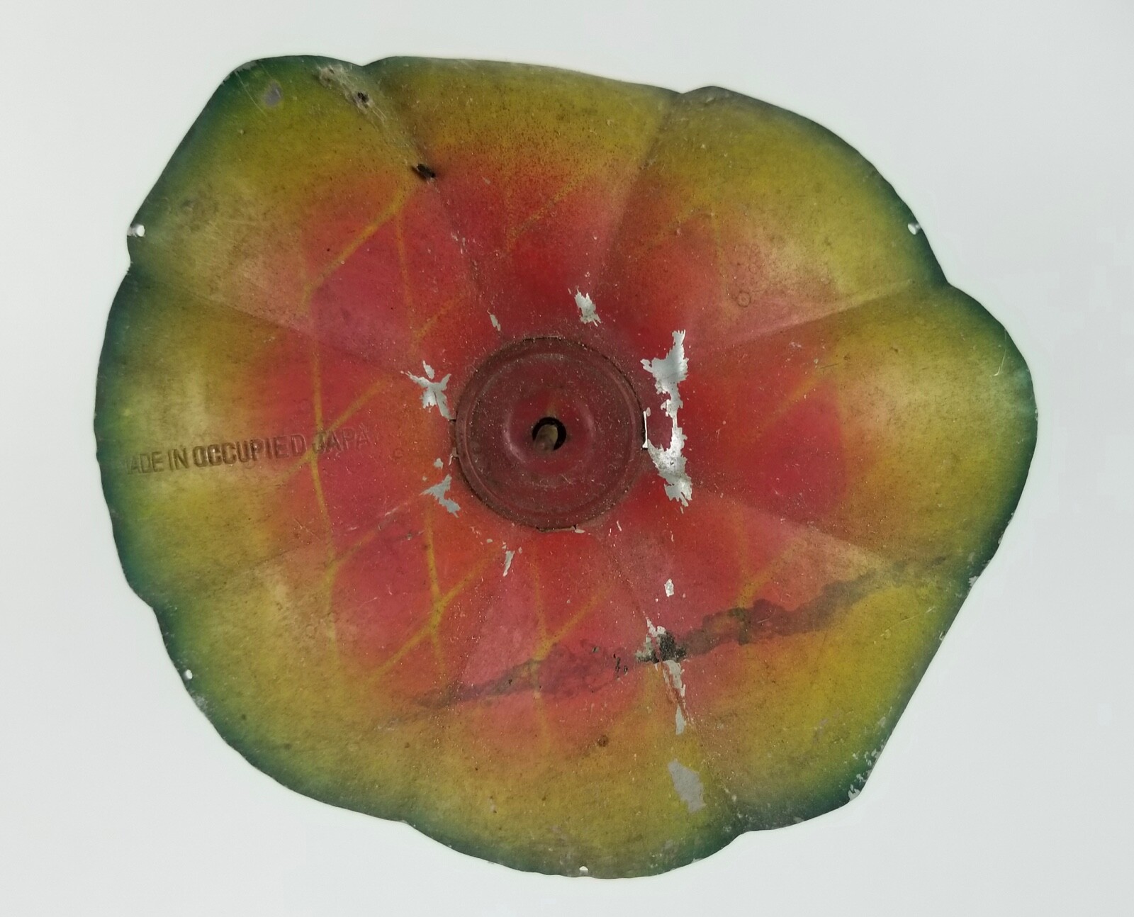 Vintage Occupied Japan Celluloid Wind-up Toy Woman w/ Umbrella Working