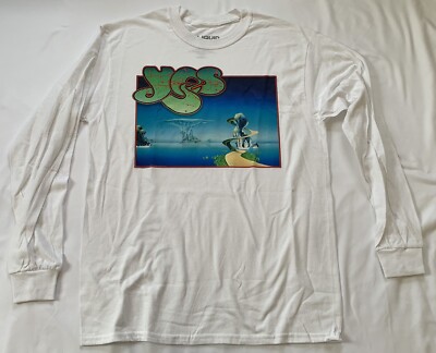 YES New Licensed Long Sleeve T-Shirt M Fragile Close To The Edge king crimson