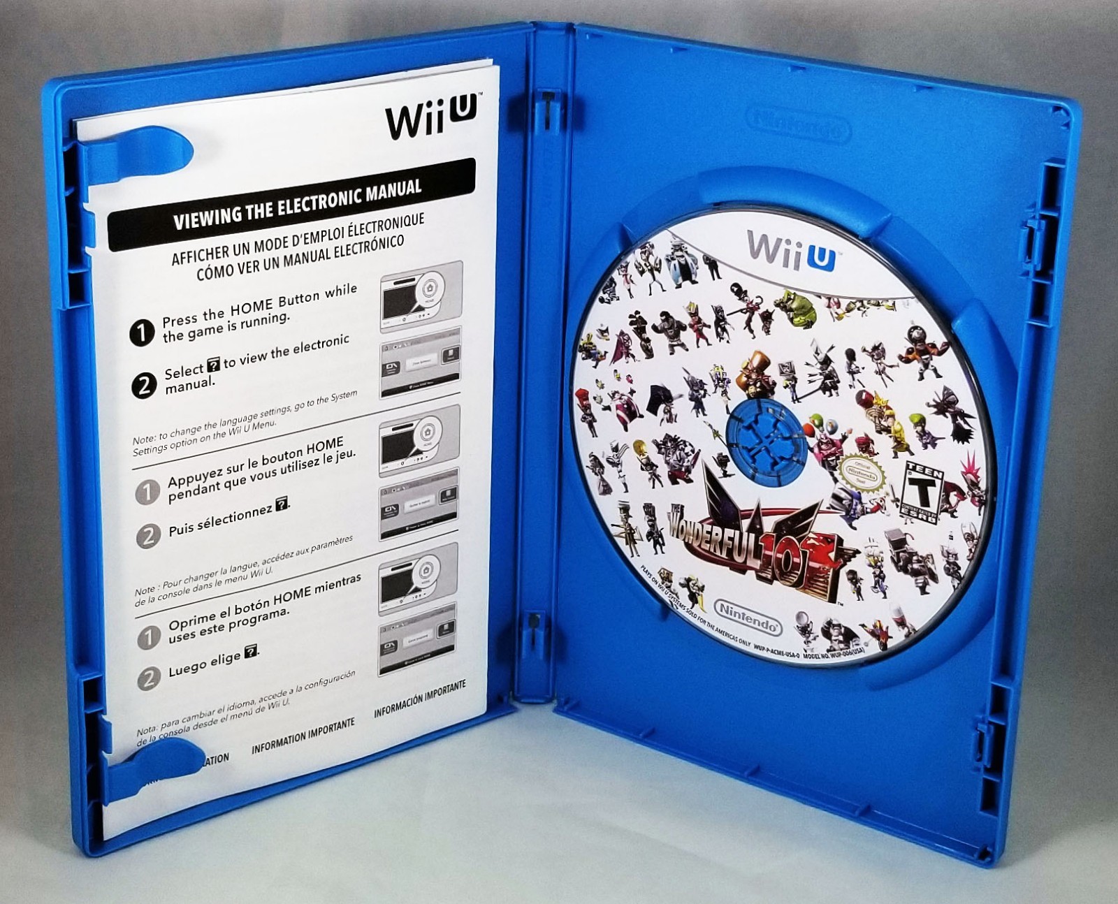 The Wonderful 101 (Nintendo Wii U, 2013) CIB Complete Tested & Working! Action