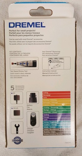 Dremel Cordless Dog Pet Nail Trimmer 7300-PT 4.8V Pet Nail Grooming tool