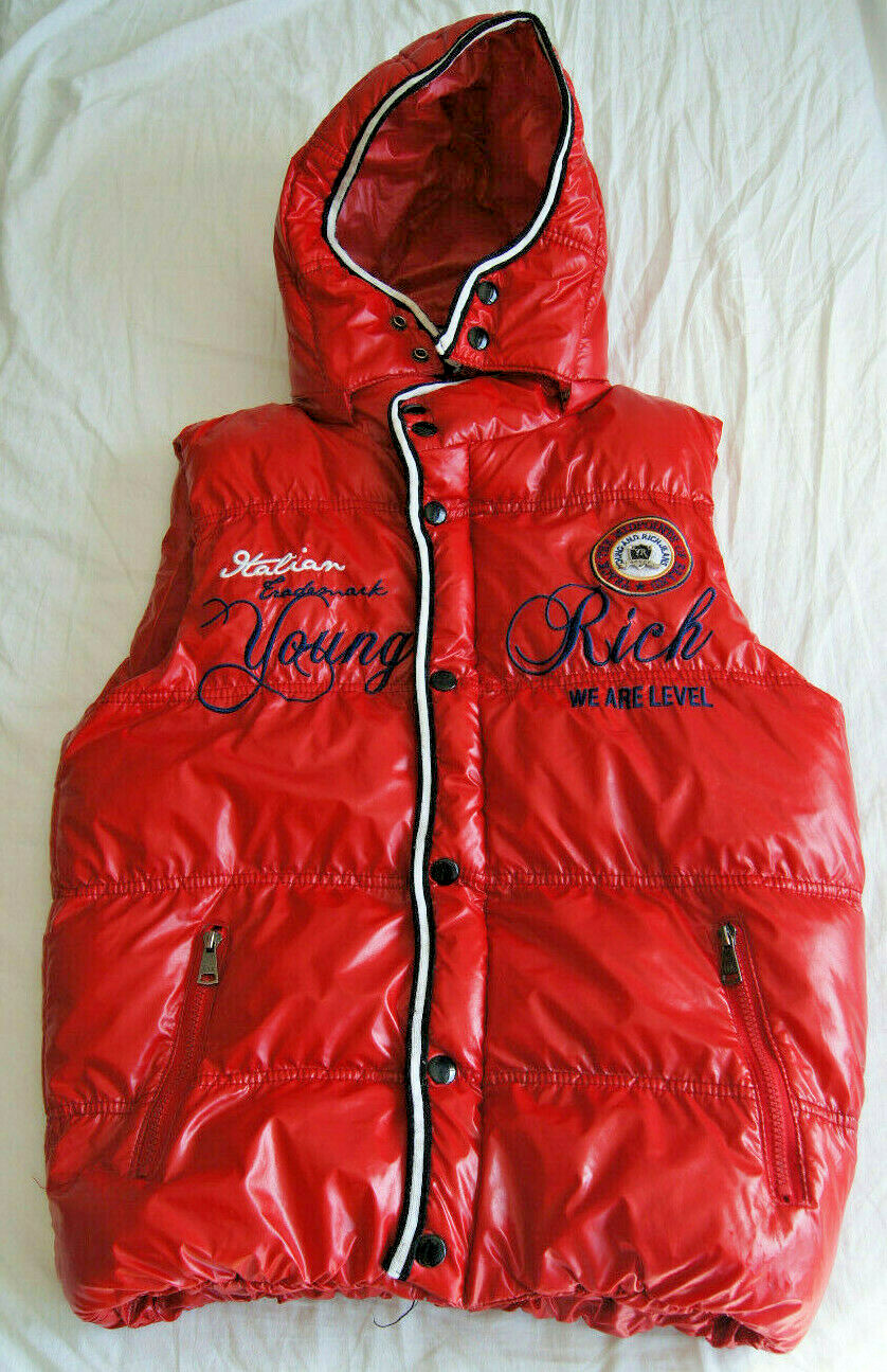 jonnlynx - jonnlynx YAK GILET ヤク ジレ Young & Rich Giacca Uomo Gilet 8984 Rosso PARTY jacket