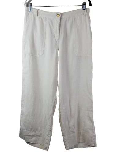 パンツ 80s 90s EURO linen 2-tuck trousers ivory 80s 90s EURO linen 2-tuck trousers ivory