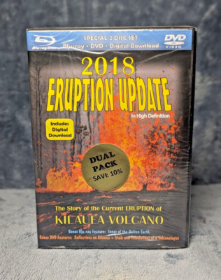 Spring 2018 Eruption Update (Blu-ray, DVD) Kilauea Volcano in High Definition