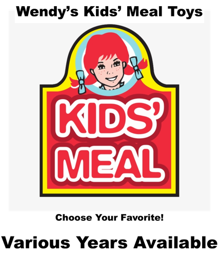 Wendy's Generic Kid's Meal Toys-Various Years Available-Pick!