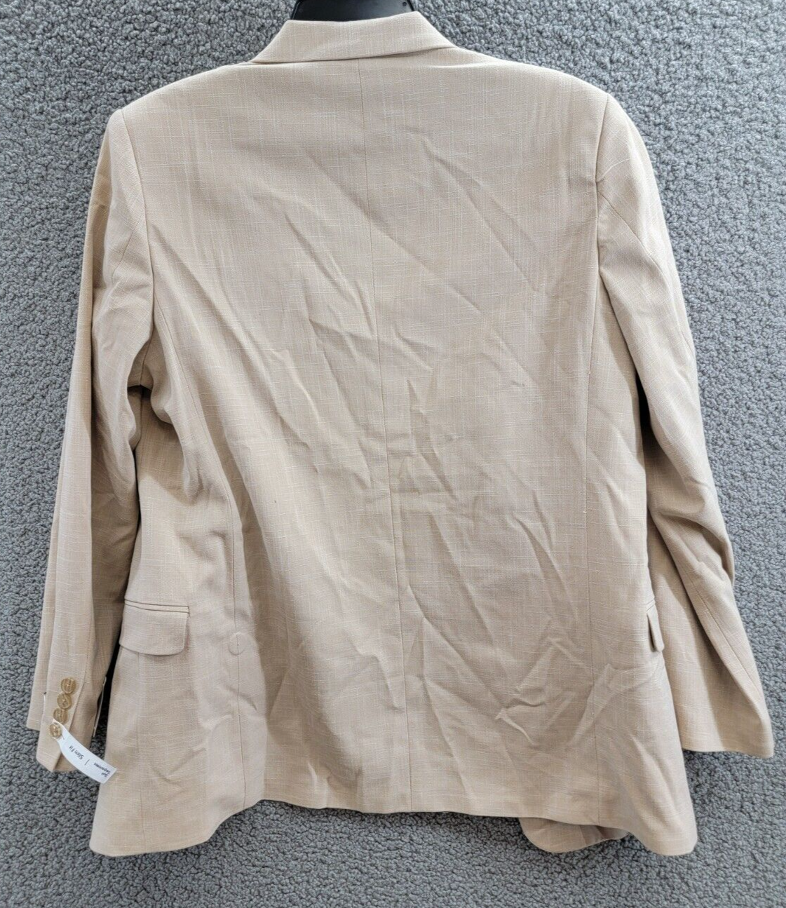 Calvin Klein Notch Collar Blazers Boys' 20 Light Khaki Two Button Closure L/S~ - Picture 15 of 19