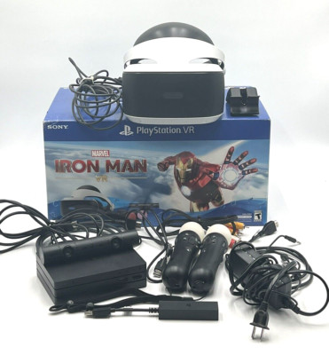 PlayStation 4: VR Marvel s Iron Man VR Bundle . CUH-ZVR2 In Original Box! *READ*