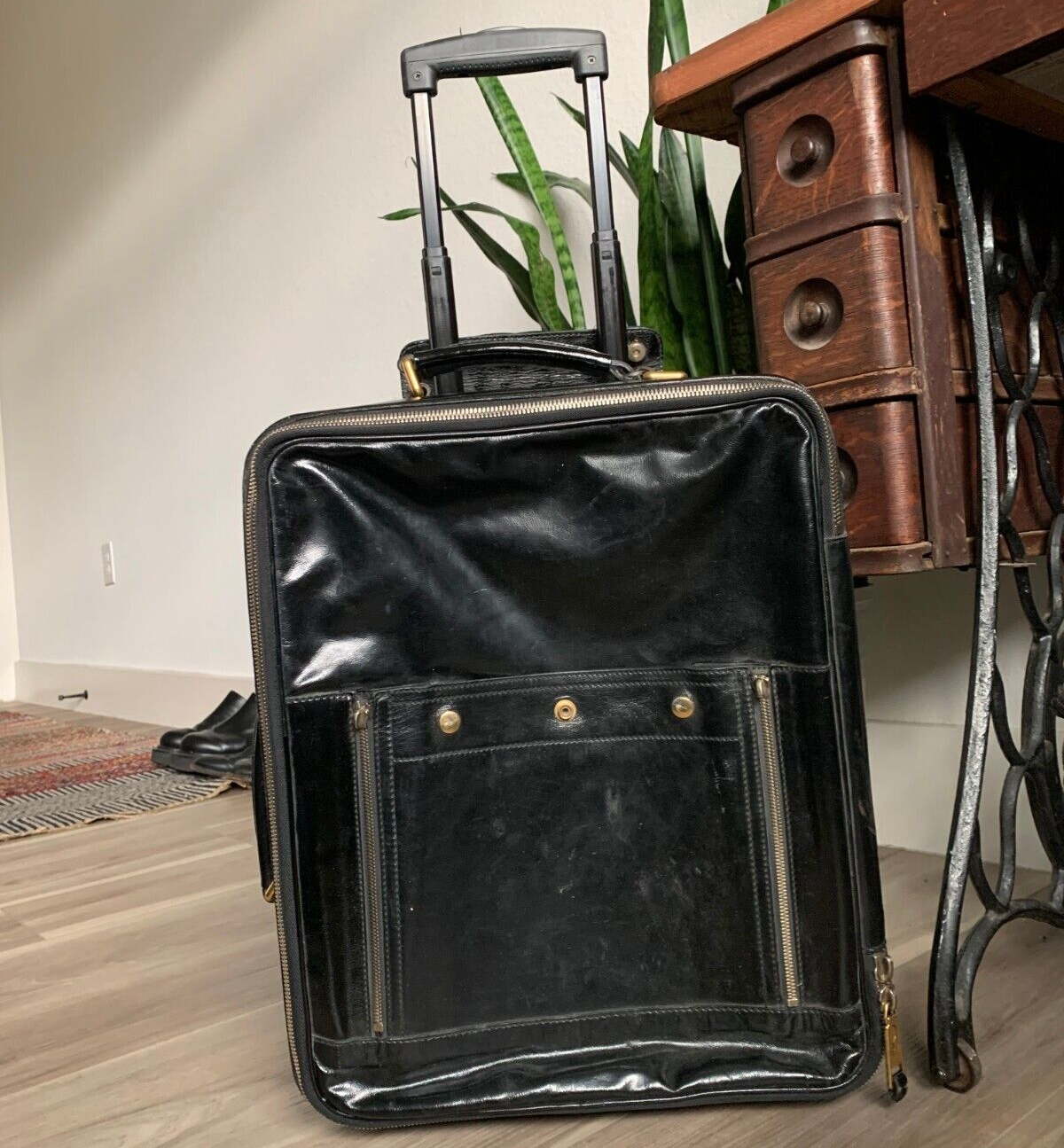 vintage Yves Saint Laurent Carry On Bag Luggage Suitcase vintage Yves Saint Laurent Carry On Bag Luggage Suitcase