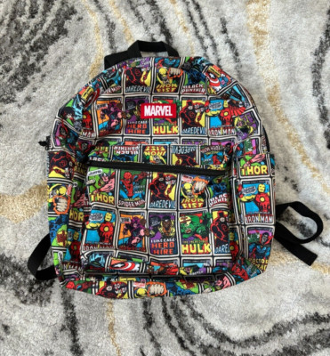 MARVEL Avengers Backpack - Comics Pages Design All Print - 2024 BACK TO SCHOOL