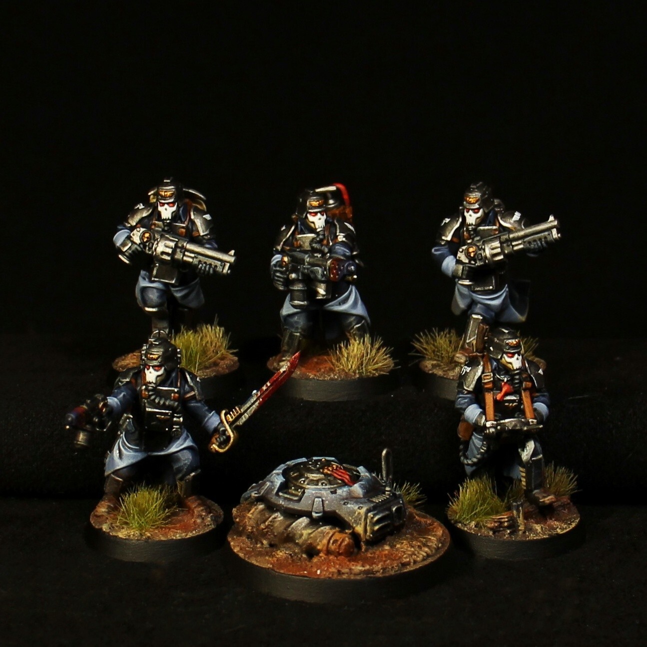 Krieg Combat Engineers Death Korps of Krieg painted