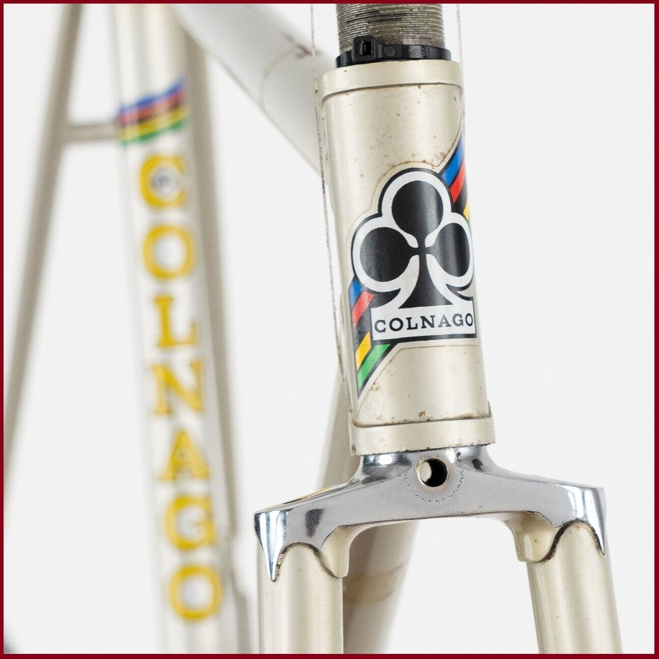 COLNAGO SUPER COLUMBUS SL STEEL FRAMESET FRAME VINTAGE 70s COLNAGO SUPER COLUMBUS SL STEEL FRAMESET FRAME VINTAGE 70s