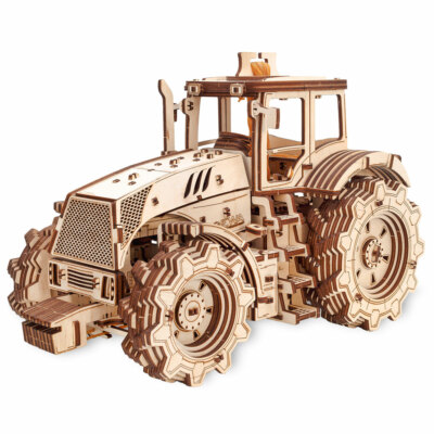 Eco Wood Art Wooden Models: Traktor